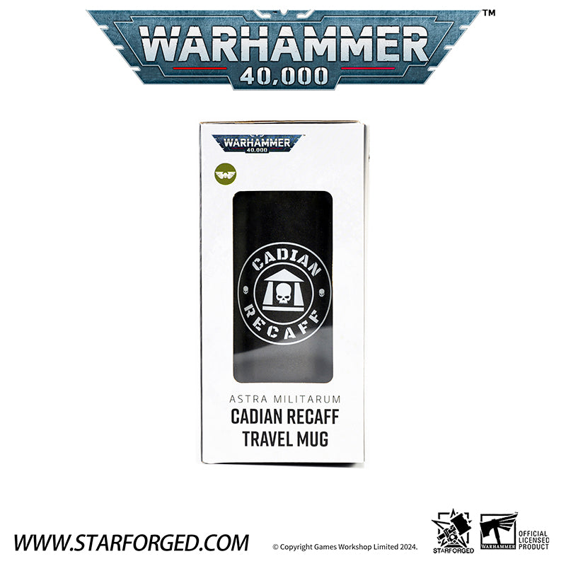 Starforged Warhammer 40K Cadian Recaff Space Marine Astra Militarum Sports Water Bottle Set Other